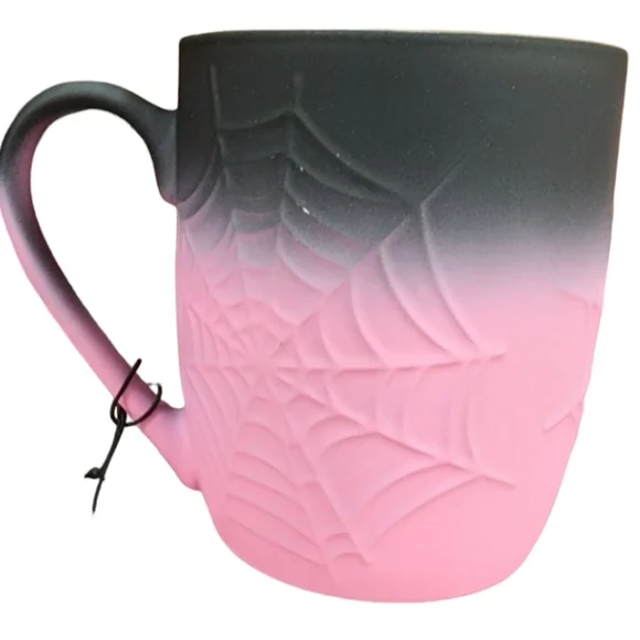 Halloween cobwebs‎ and cauldrons ombre spiderweb mug - Picture 2 of 3